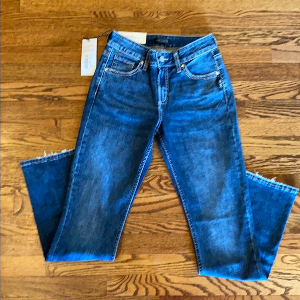 Silver Jeans Women's Deep Indigo Boot Cut Denim